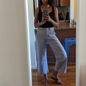 Everlane Wide Leg Crop Pant
